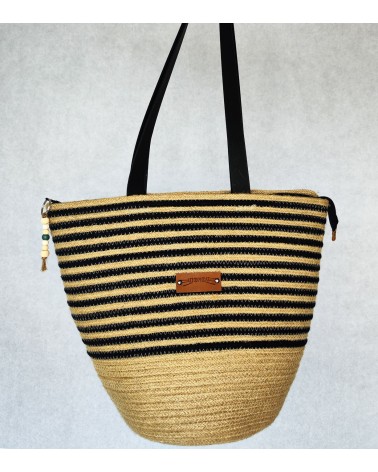 Bolso cap.yute mixyut.neg_Utopicat