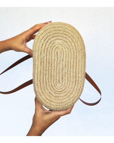 Bolso capazo yute/yute&crudo/yute