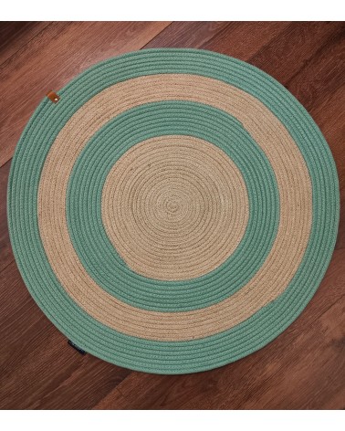 Alfombra Yute y Verde