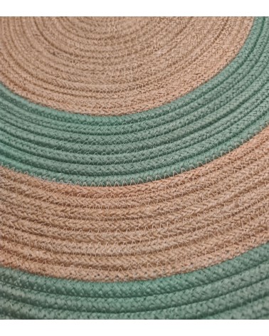 Alfombra Yute y Verde